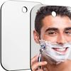 Espejo Antivaho Acrílico Ducha Afeitado Espejo sin Vaho Baño Irrompible Portátil Viaje Afeitado Accesorios de Baño Herramientas