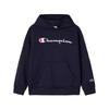 Champion Kids' Cotton Hooded Sweatshirt with Embroidered Logo