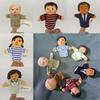 Adorable Family Character Plush Puppets For Interactive Storytelling And Playtime Fun