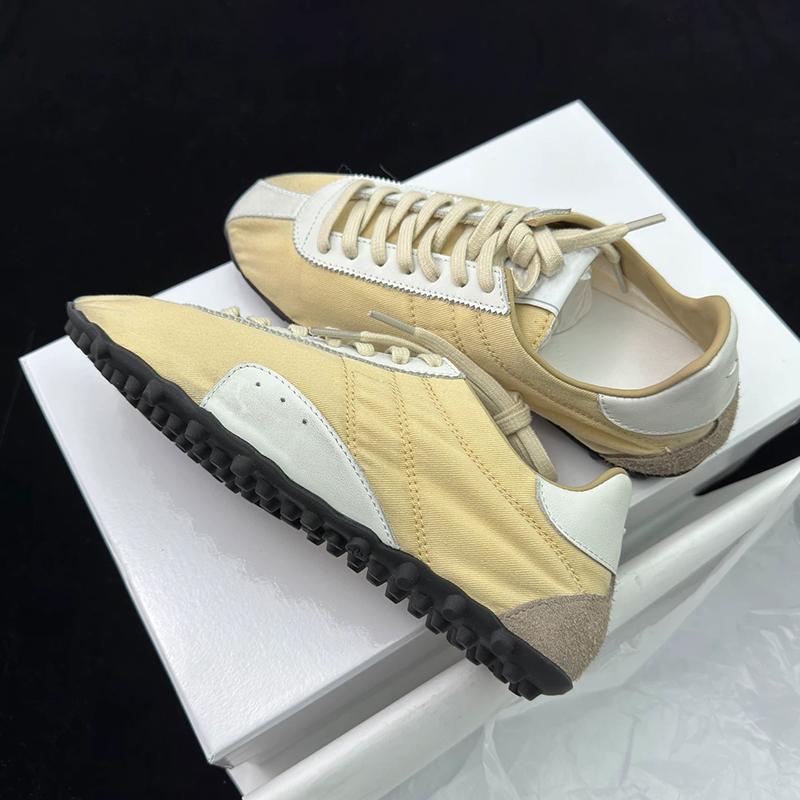 Unisex Genuine Leather Casual Shoes Comfortable Flat Bottom Running Shoes for Women Outdoor Sports Men Designer Style Women's