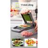 Kitchen Multipurpose Household Multifunctional Vegetable Cutter Artifact Diced and Sliced Potatoes Cucumber Shredded Vegetables and Fruits