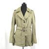 England Made Short Trench Coat [Women M/Beige] Spring Jacket