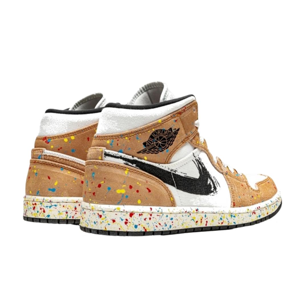 Air Jordan 1 Mid SE Brushstroke