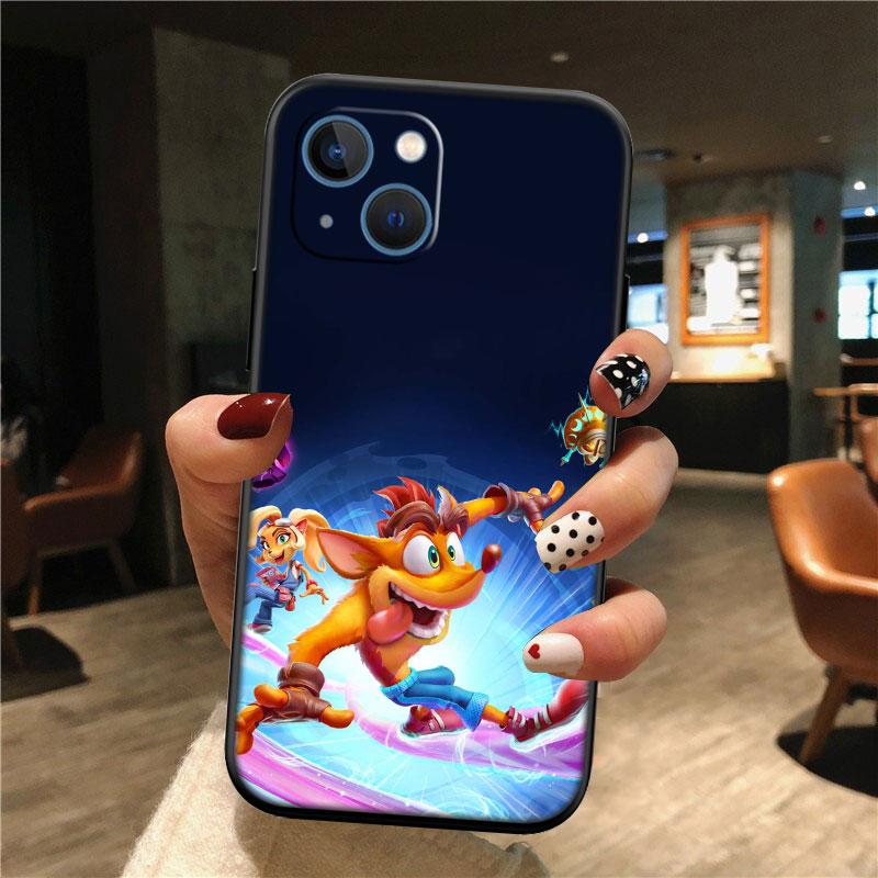 IK18 C-Crash B-Bandicoot New High-End Shell Phone Case for OPPO A3 Pro A72 A74 A76 A77 A77S A78 A79 A94 A95 A18 A40M A58