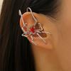 Unique Spiders Ear Cuff Not Piercing Earrings Fashionable Ear Clip Halloween Jewelry Suitable for Various Styles