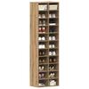 Shoe Cabinet Artisan Oak 54 x 34 x 183 cm Particleboard