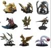 Genuine Scale Model Monster Hunter Rise of Dawn Series Male VALSTRAX Rathalos Nargacuga Velkhana Action Figure Toys