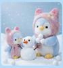 Soft Penguin Plush Doll - Cute New Year Gift for Kids, Perfect Hug Toy for Girls
