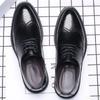 Men's Blok Formal Shoes New Business Casual Footwear  British Formal Leather Shoes Low Cut Breathable Male Shoes Zapatos Mujer