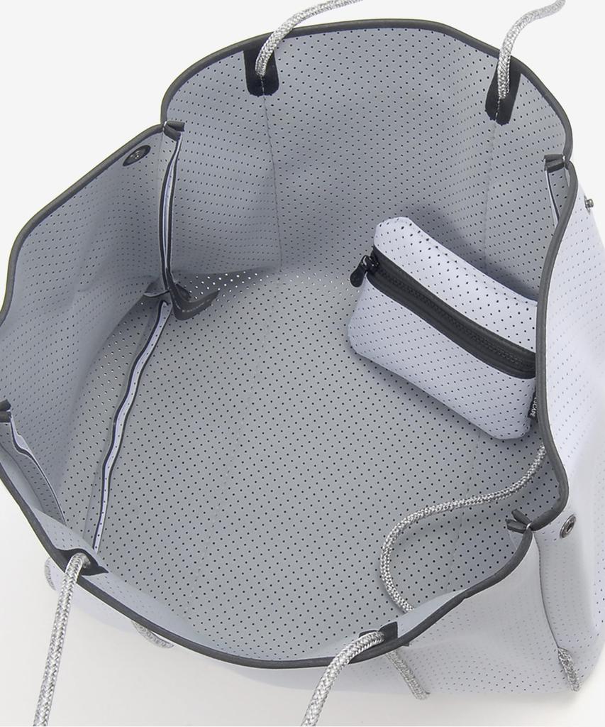 State of Escape ESCAPE CARRYALL Tote Bag, Women's, White/Grey [Used]