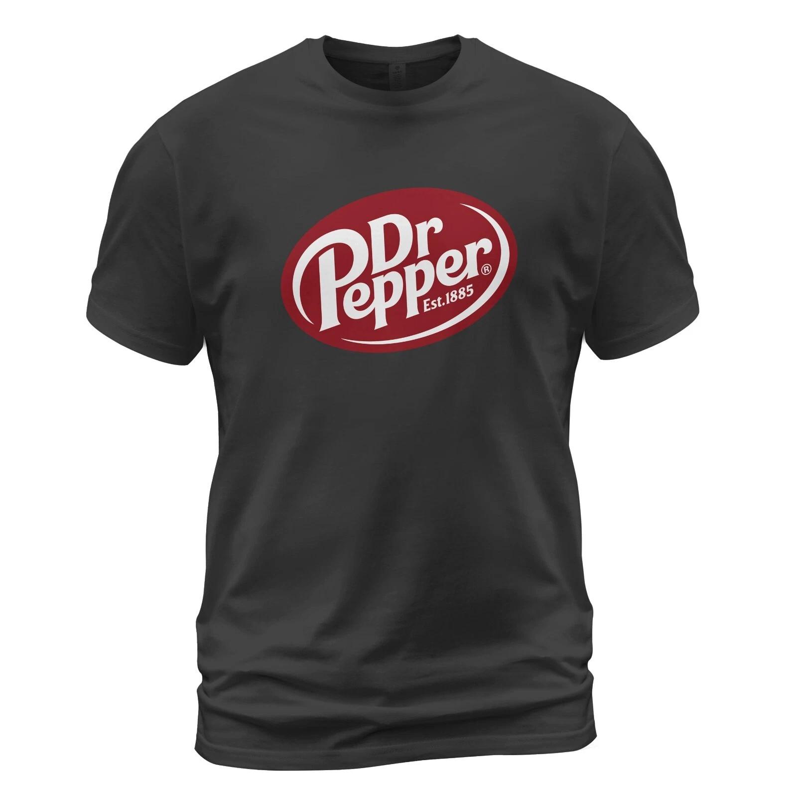 Dr Pepper Logo T-Shirt Funny Size S-5XL M
