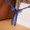 Embroidery Flower Massage Beads G-String Women Sexy low-waisted Panties 148
