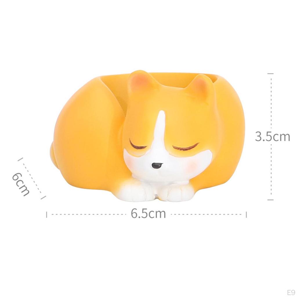 Animal Resin Figurine Present Sculpture Holder Candle Furnishings Living Room