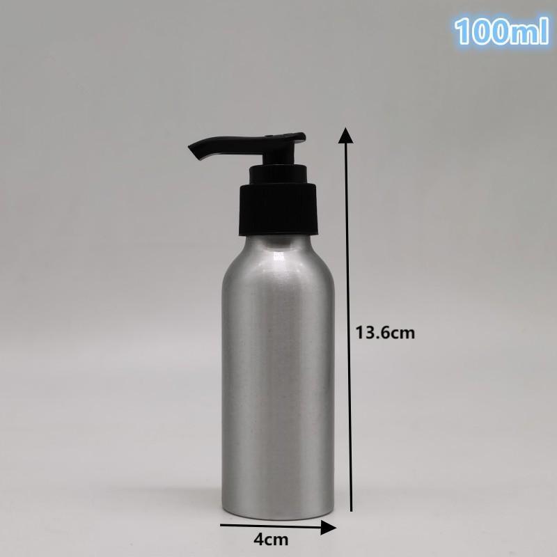 Refillable Foaming Soap Dispenser Portable Rustproof Aluminum Press Bottle Shampoo Shower Bottles Kitchen Bathroom Accessories