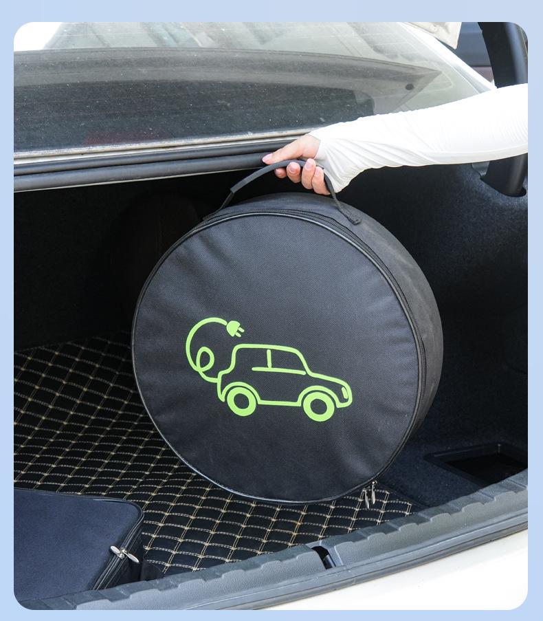 Universelle Aufbewahrungstasche für EV-Ladekabel und Kofferraum-Organizer