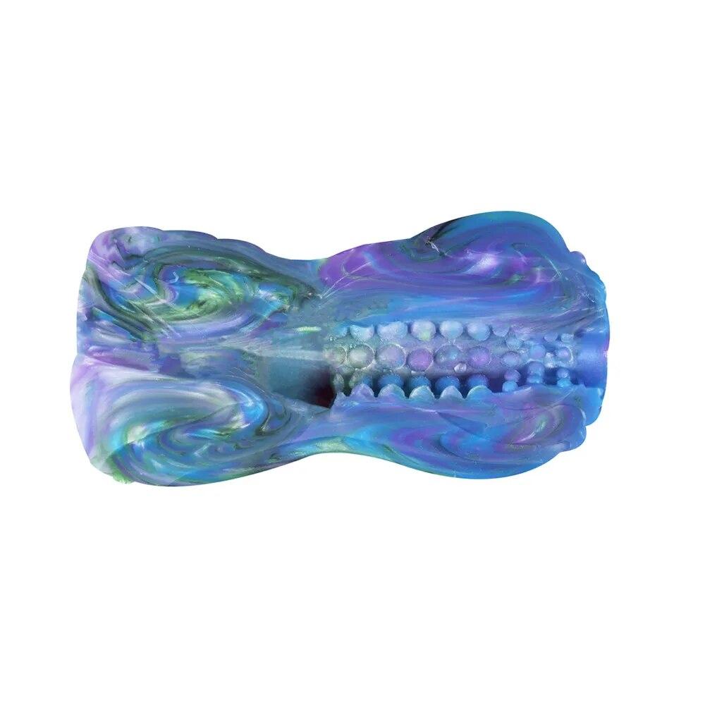 Vodní stříkající masturbační pohár Silikonový masturbátor pro muže Manuální trénink penisu Gay Sex Toy Pussy Anální panenka Kouření