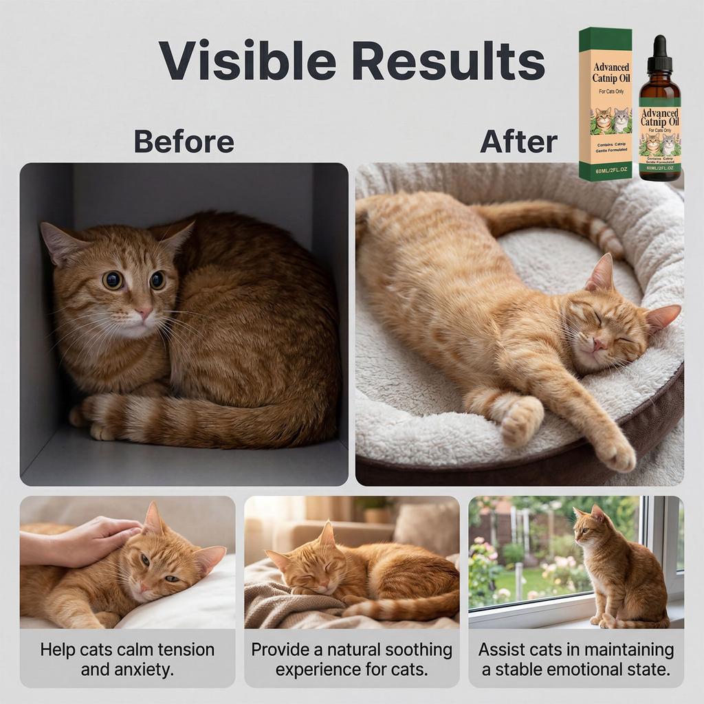 Oil Drops for Cats and
