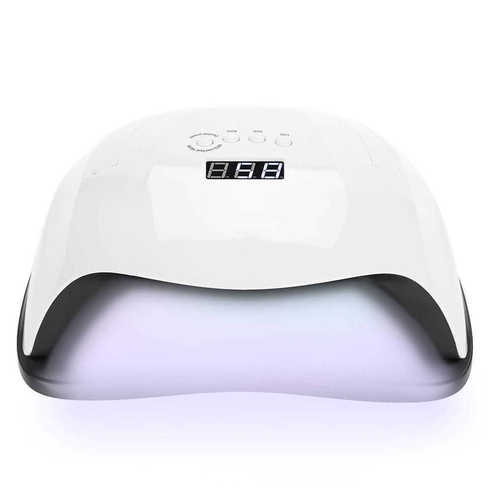 

80 Вт УФ-светодиодные сушилки для ногтей с датчиком времени для отверждения гель-лака Инструменты для дизайна ногтей US Plug