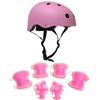 Kids Safety Helmet Knee Elbow Pad Set Boys Girls Head Protective Gear Set for Bicycle Cycling Skateboard Scooter Skating Helmet