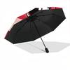 1pc Angry Bird Automatic Open/Close Folding Umbrella, Windproof 8-Rib Construction, Lightweight Travel Umbrella for Women/Men 15