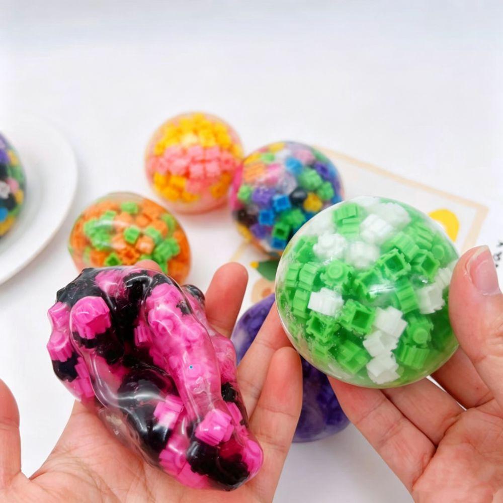 Super Big Crunchy Squishy Shapable Handmade Ball Creative Building Blocks Squishy Children Gifts