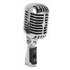 Retro Dynamic Vocal Classic Cardioid Microphone with XLR Female to Adjustable Microphone for Stage and Live Performances Microphone, 6.35mm Cable,