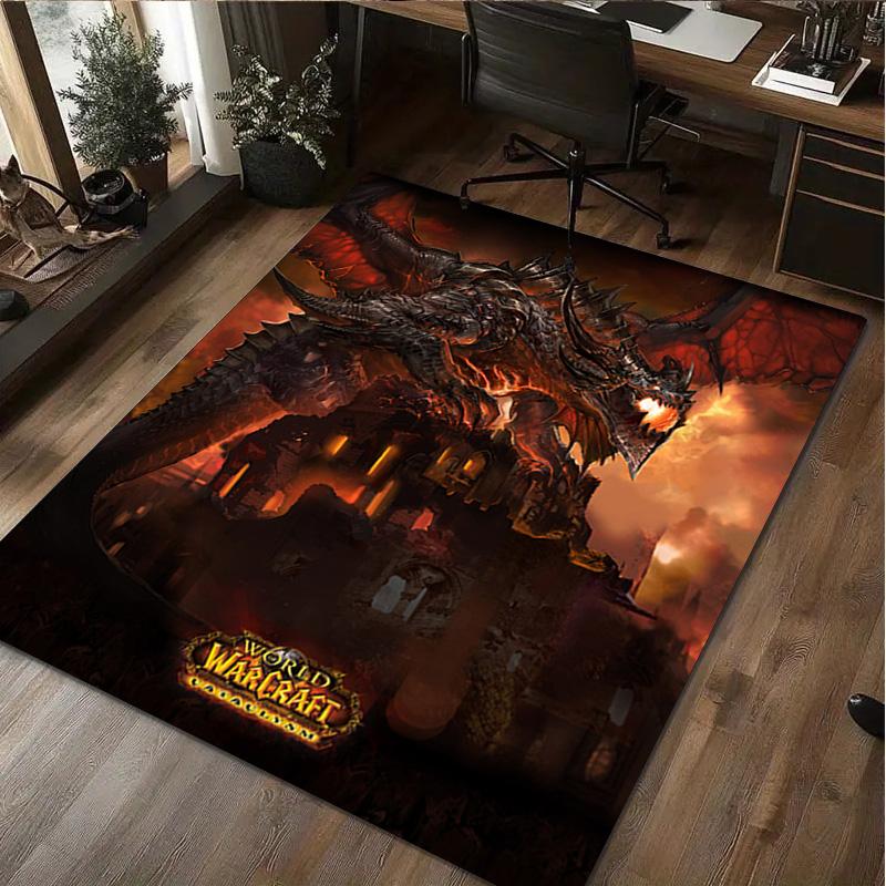 World of Warcraft Rug - Home Carpet Office Decorative Carpet For Living Room Bedroom Door Mat Floor Rug Computer Chair Area Rug