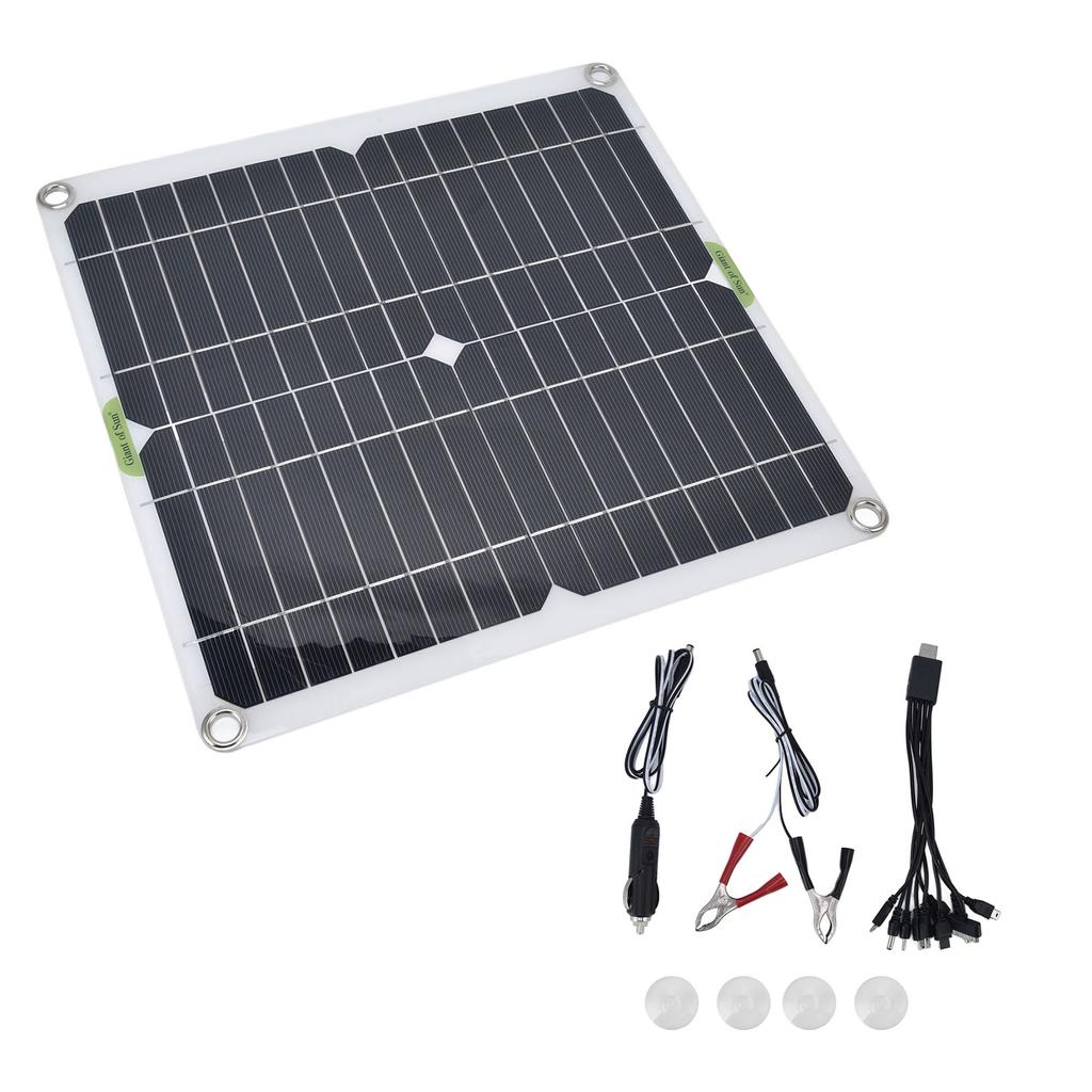 Portable Solar Panel 200W 5V Waterproof Lightweight Thin Design Solar Charger Board for Household Car Ship