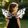 Style Sombre Gothique Halloween Ailes de Chauve-souris Scintillantes Costume Ailes Fée Papillon Ailes Fête d'Halloween