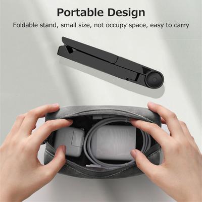 Supporto regolabile per tablet per telefono cellulare Supporto per telefono pieghevole portatile per tablet Supporto per telefono in ABS largo