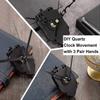 Diy Pendulum Clock Movement Mechanism With 3 Pairs Different Hands Quartz Repair Shaft Wall Clock