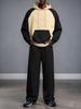 Men's Plus Size Color Block Hoodie and Sweatpants Set - Autumn/Winter Collection
