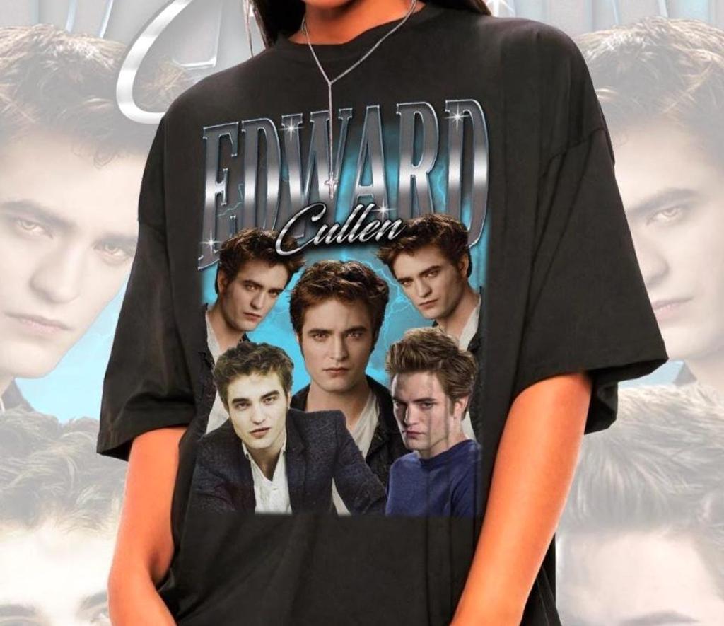 Unisex Edward Cullen Shirt - Team Edward Tshirt,Robert Pattinson Tee,Beward Merch,Bella Swan