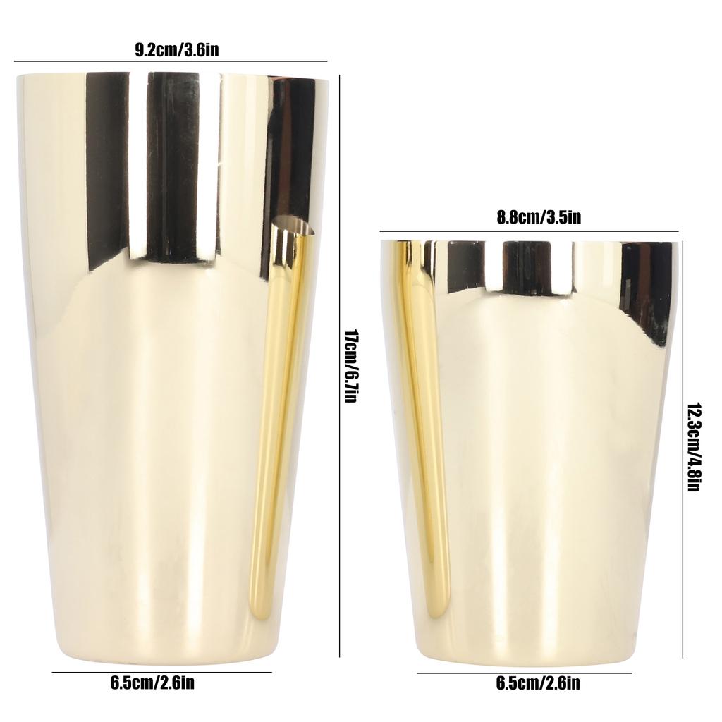 Shaker Stainless Steel Cocktail Wine Drink Shaker Mixer Shaking Tins Bartending Tools