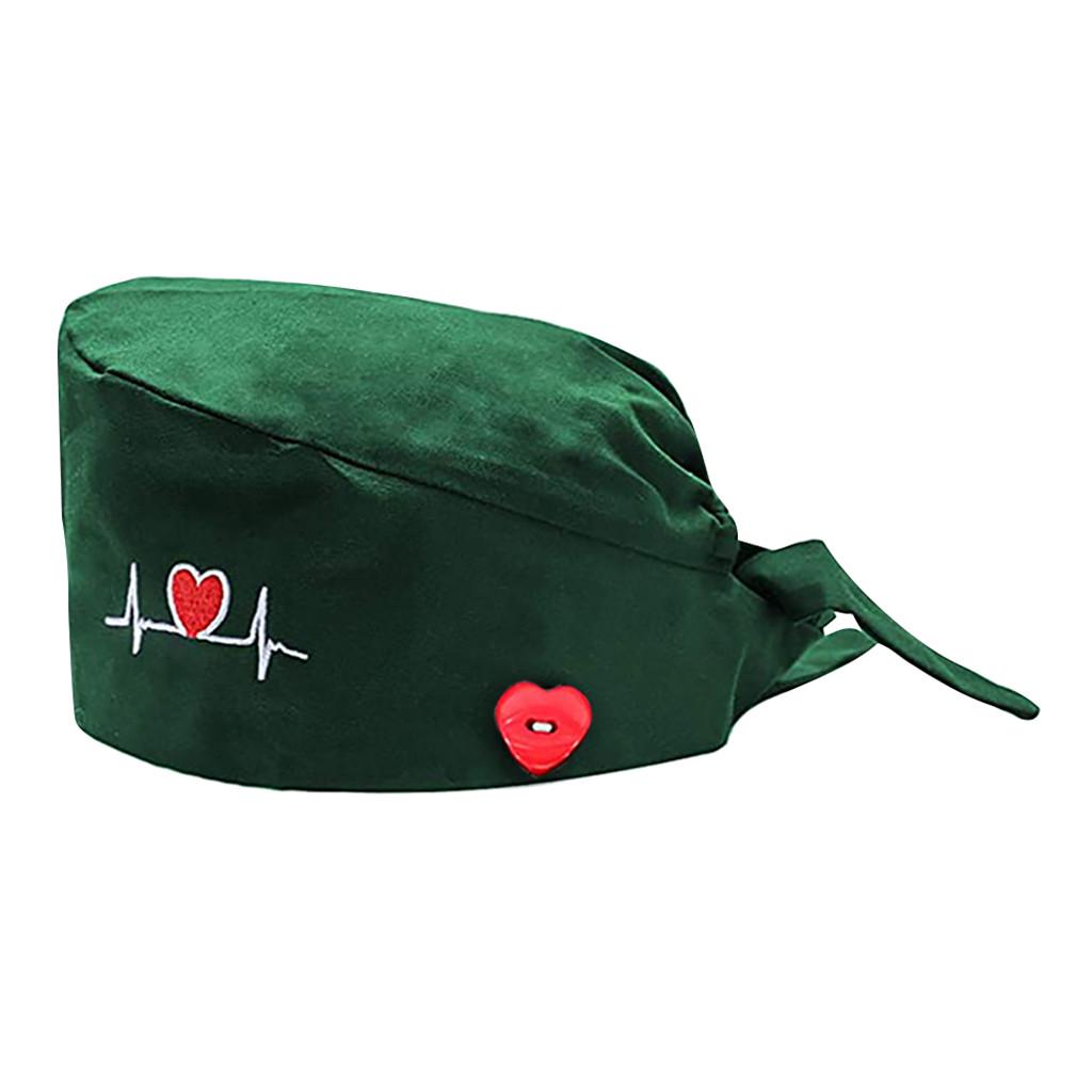 Mode bedrukte knoopwerkhoed, casual unisex-scrubpet