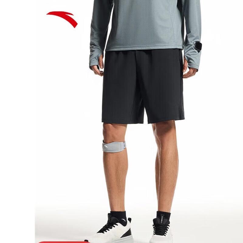 ANTA Men s Quick-Dry Woven Fitness Shorts L