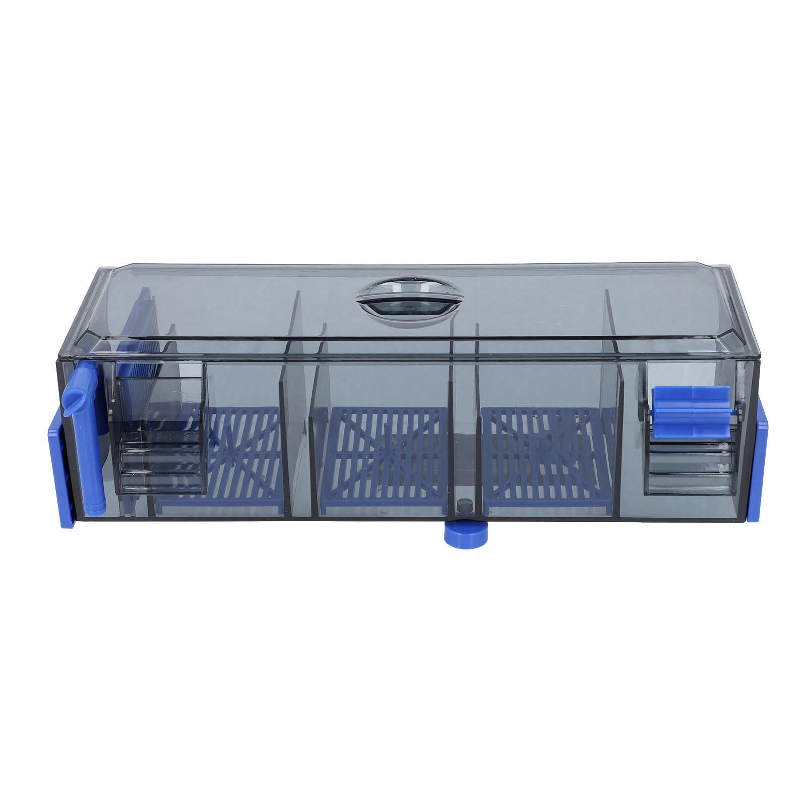 

Aquarium Filter Progressive Fish Double ing Filter Power Waterfall Filtration System for Home