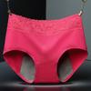 Intimo da Donna in Cotone con Pizzo, Intimo Traspirante a Vita Media, Top a Triangolo