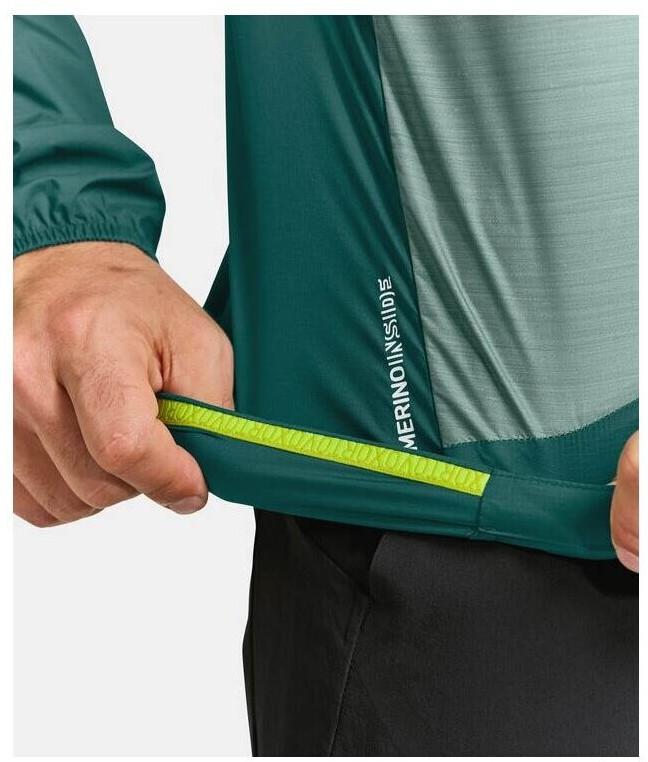 Jacket Ortovox Windbreaker M (60009) Arctic Grey