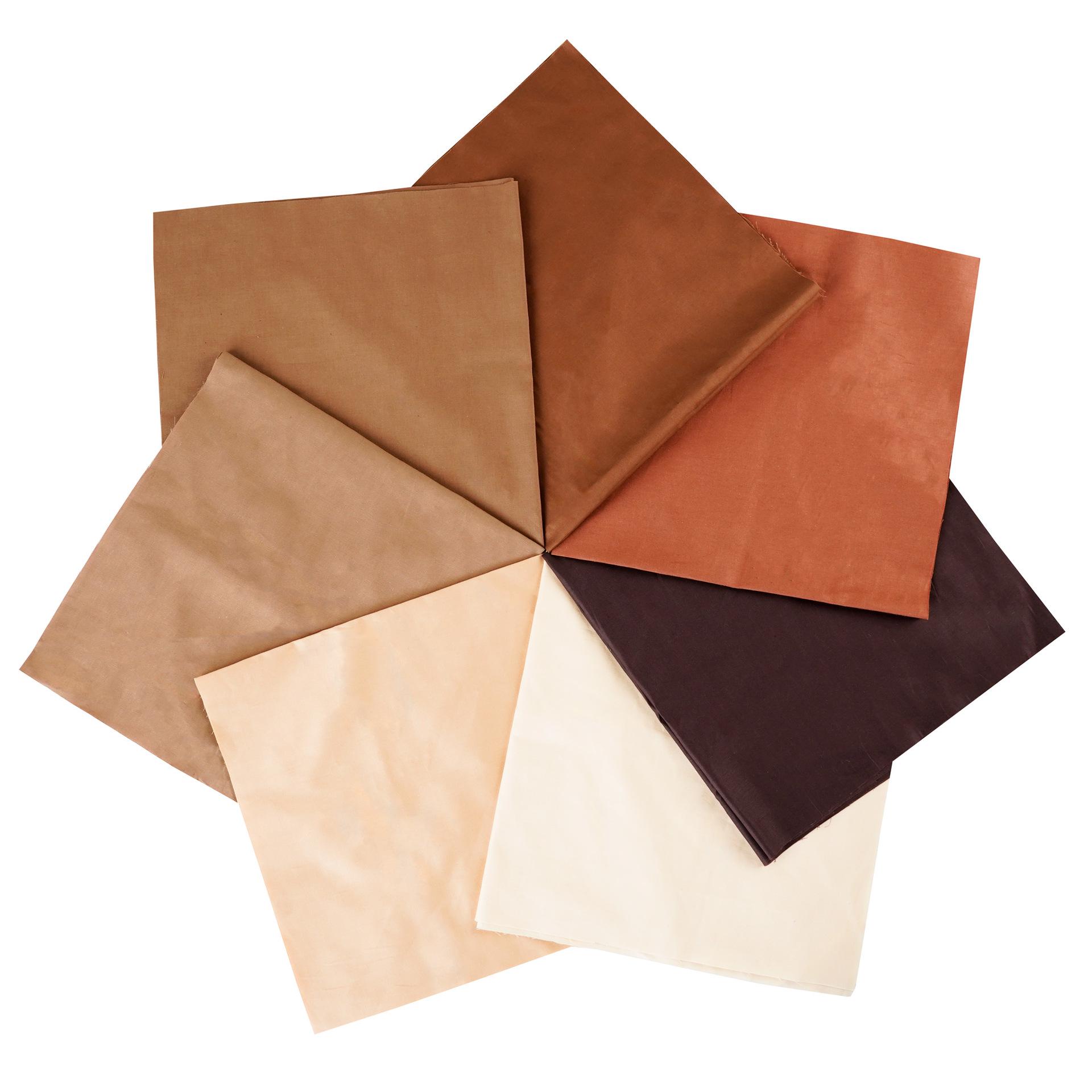 

Комплект из 7-цветной хлопковой ткани для пэчворка ручной работы - однотонные и узорчатые узоры из саржи