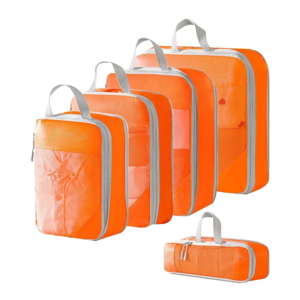 5Pcs Mesh Surface Waterproof Travel Organizer Bag 5 in 1 Set Toiletries Bag  Home