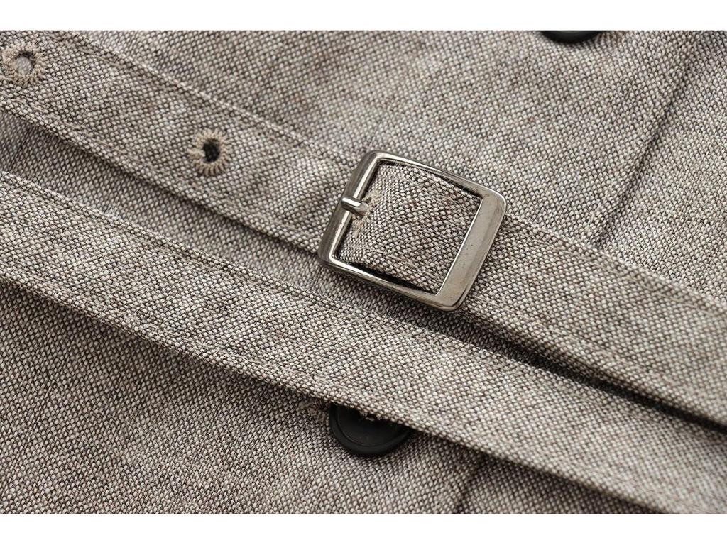 Europäisch-amerikanische Herbst Damen Slim Fit Jacke mit Reverskragen und langen Ärmeln