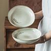 Retro Kiln Transformation Special-Shaped Bowl, Ceramic Tableware Bowl, Japanese Salad Bowl, Fruit Bowl, Household Dish Bowl, Noodle Bowl, Bowl Plate.