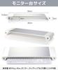 Aluminum PC Monitor Desktop Stand with USB Keyboard Stylish Desktop LCD Monitor Desk Stand day-village Stand, Port, Storage, Silver, Rack, Stand,