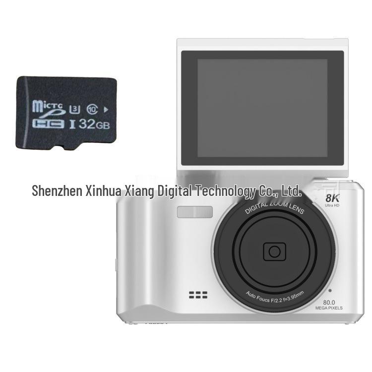 8K HD 96MP Retro I Camera with 18x Zoom, AI Anti-shake, and Beauty Mode