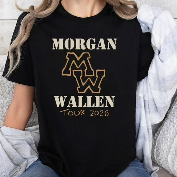 Mor.gan T Wa.llen Country Music Tour 2026 T-shirt
