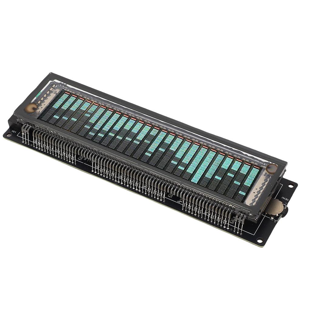 Sound Spectrum Analyzer 32Hz-20KHz High Resolution Adjustable Bringhtness Transparent Shell VFD LED