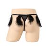 Exclusive for Men's Erotic Underwear, Feather Hollowed-out Free Thong Men, Sexy Men's Erotic Underwear