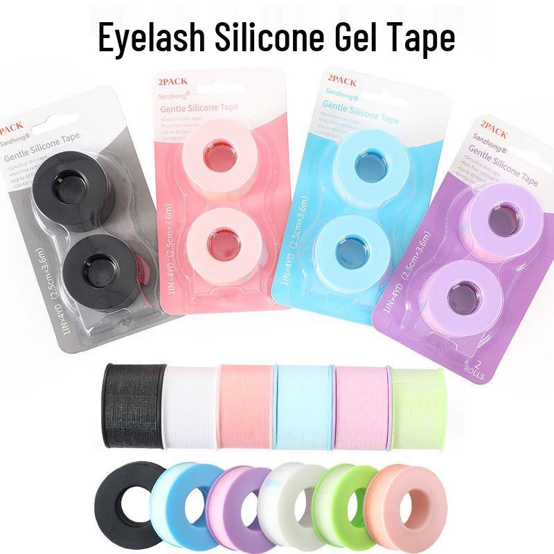 Silicone Gel Non-Woven Breathable Eyelash Extension Tape for Upper & Lower Lash Isolation