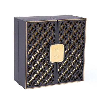 Eleganti Scatole Nere per Gioielli Design Raffinati in Cartone Portatili per Esposizione e Conservazione di Collane Anelli Orecchini